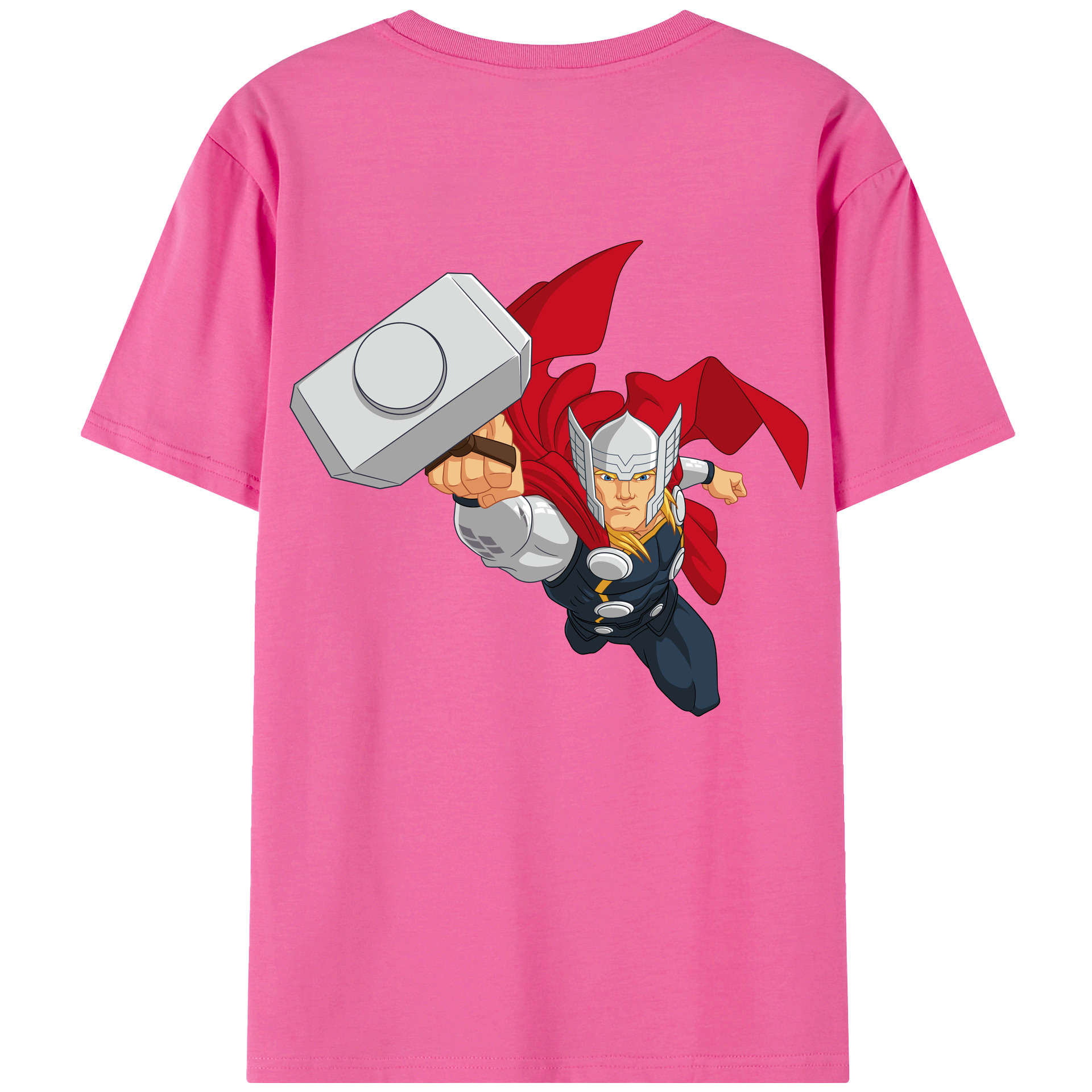 （画像用） アベンジャーズ The Avengers レディース半袖Tシャツ(バックプリント)